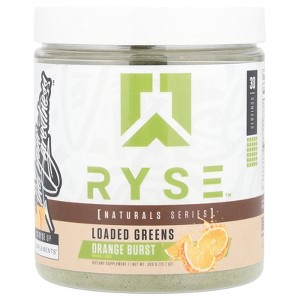 RYSE Natural Series, Loaded Greens, Orange Burst, 10.7 oz (303 g) - 1 of 2