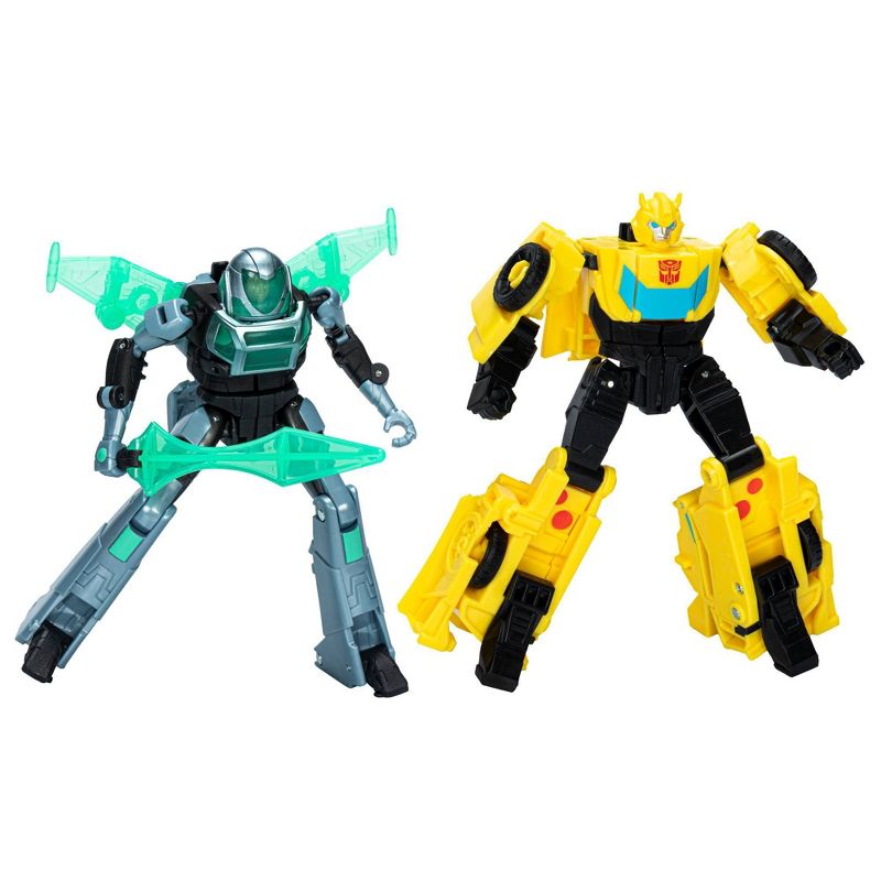 Transformers EarthSpark  Bumblebee and Mo Malto Cyber-Combiner Action Figure Set - 2pk, 1 of 8