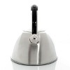 Mr. Coffee Belgrove 2.5qt. Brushed Stainless Steel Whistling Tea Kettle  with Nylon Handle