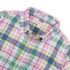 Hope & Henry Boys' Long Sleeve Linen Button Down Shirt, Infant - 2 of 4