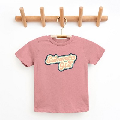 The Juniper Shop Summer Girl Retro Toddler Short Sleeve Tee