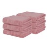 Splash Ultra-Soft Zero Twist 100% Ring Spun Cotton Bath Towel Set - Reversible, 550 GSM, Breathable, Lightweight, Highly Absorbent Towels for Bathroom - 2 of 4