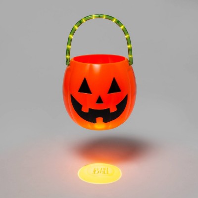 Lit Pumpkin Trick or Treat Halloween Pail - Hyde & EEK! Boutique™