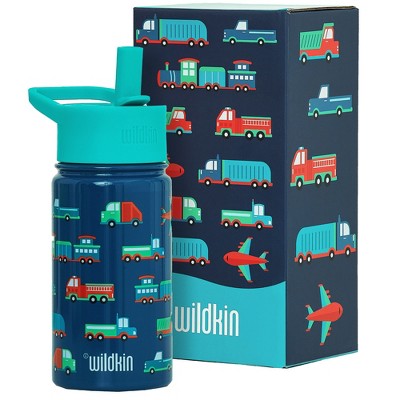 Wildkin 14 oz Stainless Steel Insulated Water Bottle for Kids