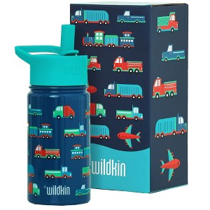 Wildkin 14 oz Stainless Steel Insulated Water Bottle for Kids - 1 of 4
