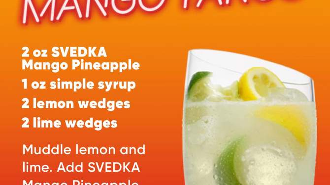 SVEDKA Mango Pineapple Flavored Vodka - 750ml Bottle, 2 of 8, play video