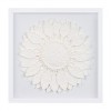 Framed Floral Wall Plaque Under Glass (Set of 2) - 3 of 4