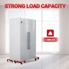 Furniture Movers, Moving Dolly - 4 Pack Heavy Duty 1380 LBS Each, 4 Wheel Cart with 2'' PU Rollers for Desks, Cabinets, Safes - 4 of 4