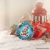 Crystal Snow Gingerbread Man Ornament, Magical Gift and Decor for Christmas Tree| OrnamentallyYou - 4 of 4