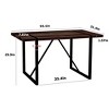 Modern Minimalist Round & Rectangular MDF Dining Table, for Office, Home & Kitchen, Available in Multiple Colors - image 2 of 4