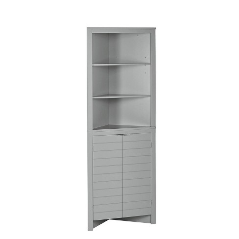 RiverRidge Home Ashland Tall Cabinet in Gray