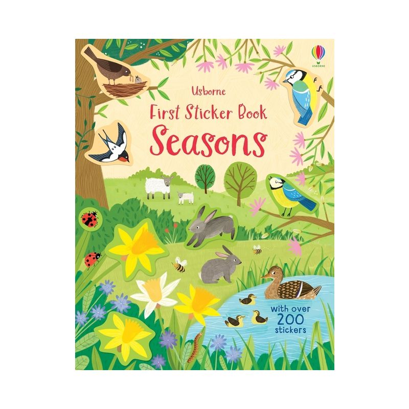 First Sticker Book Seasons - (First Sticker Books) by  Holly Bathie (Paperback), 1 of 2