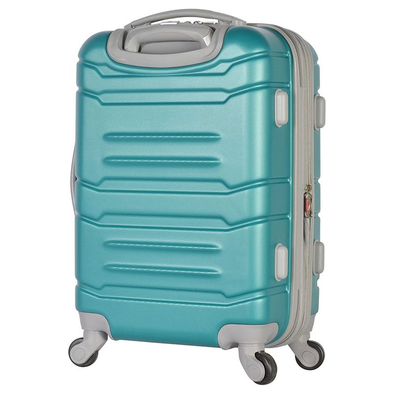 Olympia Denmark 21" Expandable Carry On 4 Wheel Spinner Luggage Suitcase, 2 of 6