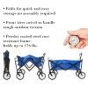 Heavy-Duty Collapsible Wagon with Telescoping Handle by Nature Spring - 3 of 4