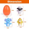 Fun Little Toys 12 PCS Prefilled Easter Eggs with Animal Finger Puppets – Surprise Toy Set for Kids, Easter Basket Stuffers - 2 of 4