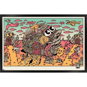 Trends International Killer Acid - Way Out West Framed Wall Poster Prints - 1 of 4