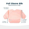 Tiny Twinkle Mess-Proof/Waterproof 2-Pack Long-Sleeve Baby Bib, Machine Washable Smock for Eating - 3 of 3
