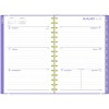 Mead Color Pop SM WM Planner January 2025 - March 2026 Galactic Lilac with Cyber Lime Accents - image 4 of 4