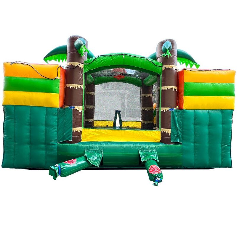 Pogo Bounce House Crossover Double Water Slide Bounce House Combo, No Blower, 5 of 7