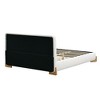 Kumasinova Elegant Boucle Bed Frame with Headboard,Luxury Bedroom Centerpiece with Sturdy Wooden Slats,800lbs Capacity - 4 of 4