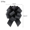 Unique Bargains Personalized Sparkly Gift Wrapping Large Pull Bows for Wedding Baskets 5 Pcs - 2 of 4