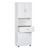 NicBex Bathroom Storage Cabinet with Laundry Hamper,Freestanding Cabinet with Tilt-Out Basket,Storage Cabinet for Bathroom,Laundry Room - 2 of 4