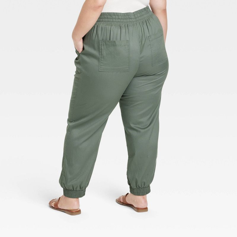 Women's High-Rise Modern Ankle Jogger Pants - A New Day™, 3 of 10