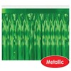 Beistle 2-Ply Metallic Fringe Drape, 15" x 10', (1/Pkg) Green - image 3 of 4