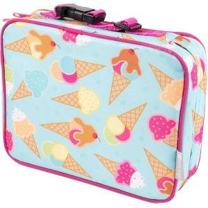 Bentology Lunch Box for Girls - Kids Insulated, Durable Lunchbox Tote Bag Fits Bento Boxes, Containers and Bottles, Back to School Lunch Sleeve Keeps - 1 of 4