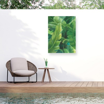 "Easter Garden I Bow Tie" Outdoor Canvas