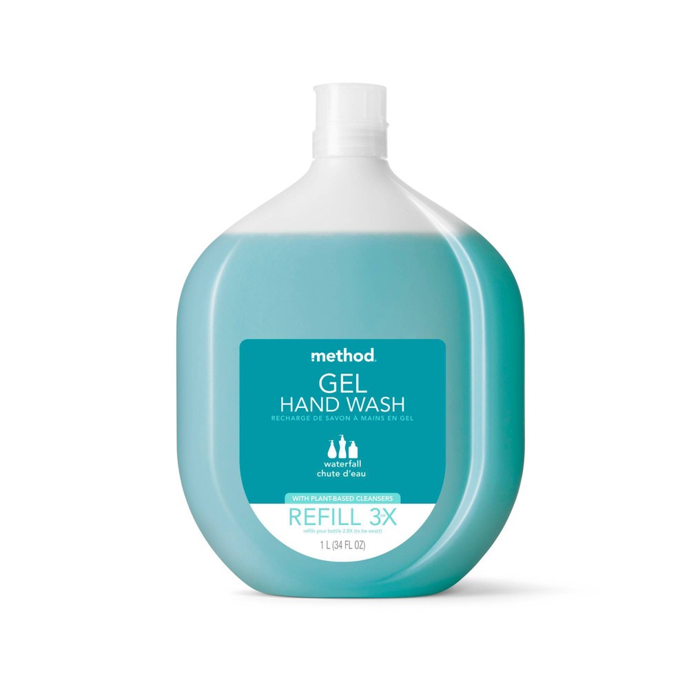 Photos - Shower Gel Method Gel Hand Soap Refill Waterfall - 34 fl oz 
