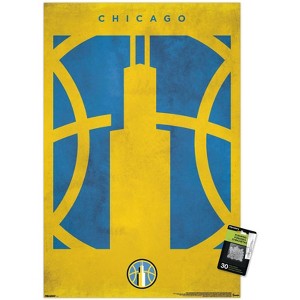 Trends International WNBA Chicago Sky - Logo 25 Unframed Wall Poster Prints - 1 of 4