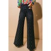 Women's Sparkle Washed Denim Trousers - FLYING TOMATO - 3 of 4