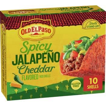Old El Paso Gluten Free Taco Shells Bold Jalapeno Cheddar - 5.4oz