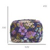 Vera Bradley Women's Outlet Cotton XL Cosmetic Bag - 3 of 3