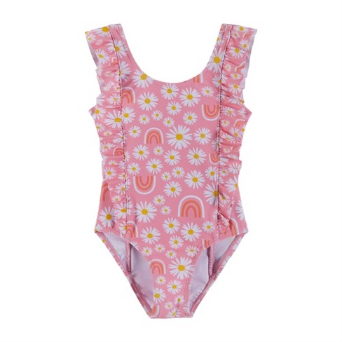 Pink on sale swimsuit target