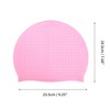 Unique Bargains Silicone Bubbles Texture Swimming Cap 1 Pc - 4 of 4