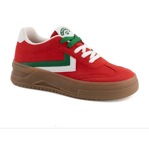 Женские кроссовки Andrea Women's Urban Casual Sneakers 61814-3907566 Red 7