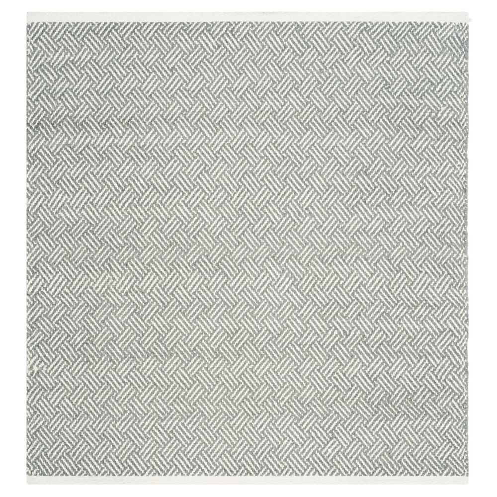 4'x4' Kala Accent Rug Gray Square - Safavieh