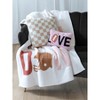 Shiraleah Football "Love" Decorative Pillow - 3 of 4