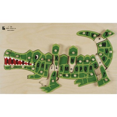 crocodile alphabet puzzle