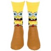 Mens SpongeBob SquarePants Giddy Crew Socks 2-Pack - 2 of 4