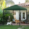 Yescom 117"x117" Gazebo Top Replacement for Smaller 10x10Ft 1-Tier Outdoor Patio Canopy Cover Party Yard Garden Green - 3 of 4