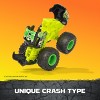 Monster Jam Smash & Bash Graver Digger Toy Vehicle Playset 1:64 Scale - 3 of 4