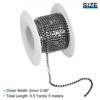 Unique Bargains DIY Bag Clothing Decoration Crystal Rhinestone Sew on Close Claw Chain Trim - 2 of 4