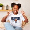 Simply Sage Market Women's College Basketball 2024 Champions CT Short Sleeve Graphic Tee - 2 of 3