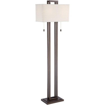 double floor lamps for reading