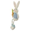 Northlight Easter Bunny Boy Rabbit with Carrot and Dangling Bead Legs Spring Figure - 22" - image 4 of 4