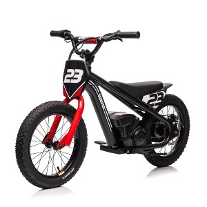 Jojoka Lightweight Electric Dirt Bike for Kids, Adjustable Speed Electric Motorcycle, 360W Motor, Detachable Battery, Balance Bike for Ages 6-12 - 1 of 4