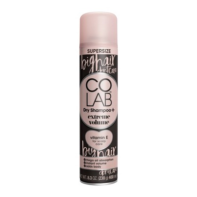 COLAB Extreme Volume Supersize Bergamot and Rose Scented Dry Shampoo - 8.3 fl oz